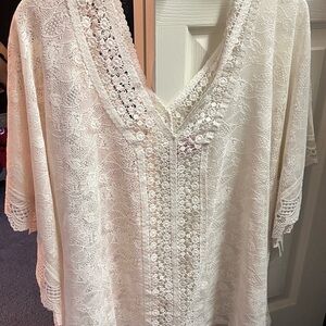 Elegant Lace Kimono Cardigan